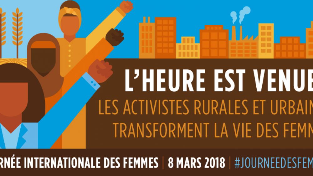 Le massage Amma présent à la Journée internationale des femmes 2018.